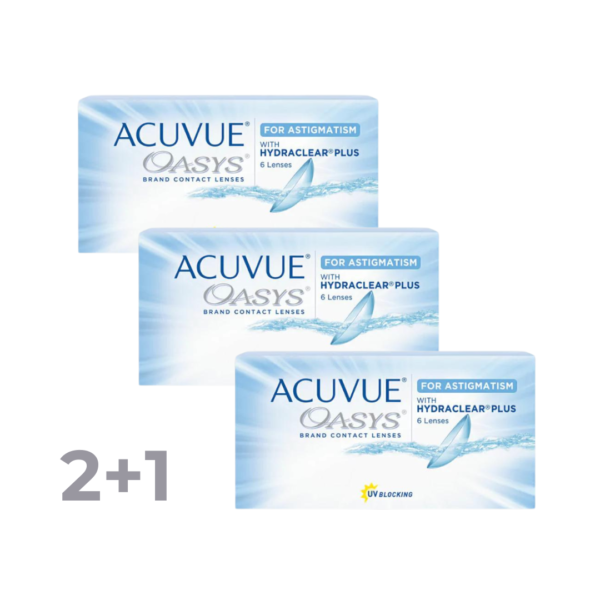 Acuvue Oasys Para Astigmatismo PROMO 2+2