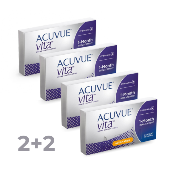 Acuvue Vita P’Astigmatismo PROMO 2+2